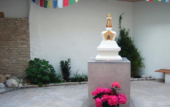 Stupa des Buddhistischen Zentrums Augsburg
